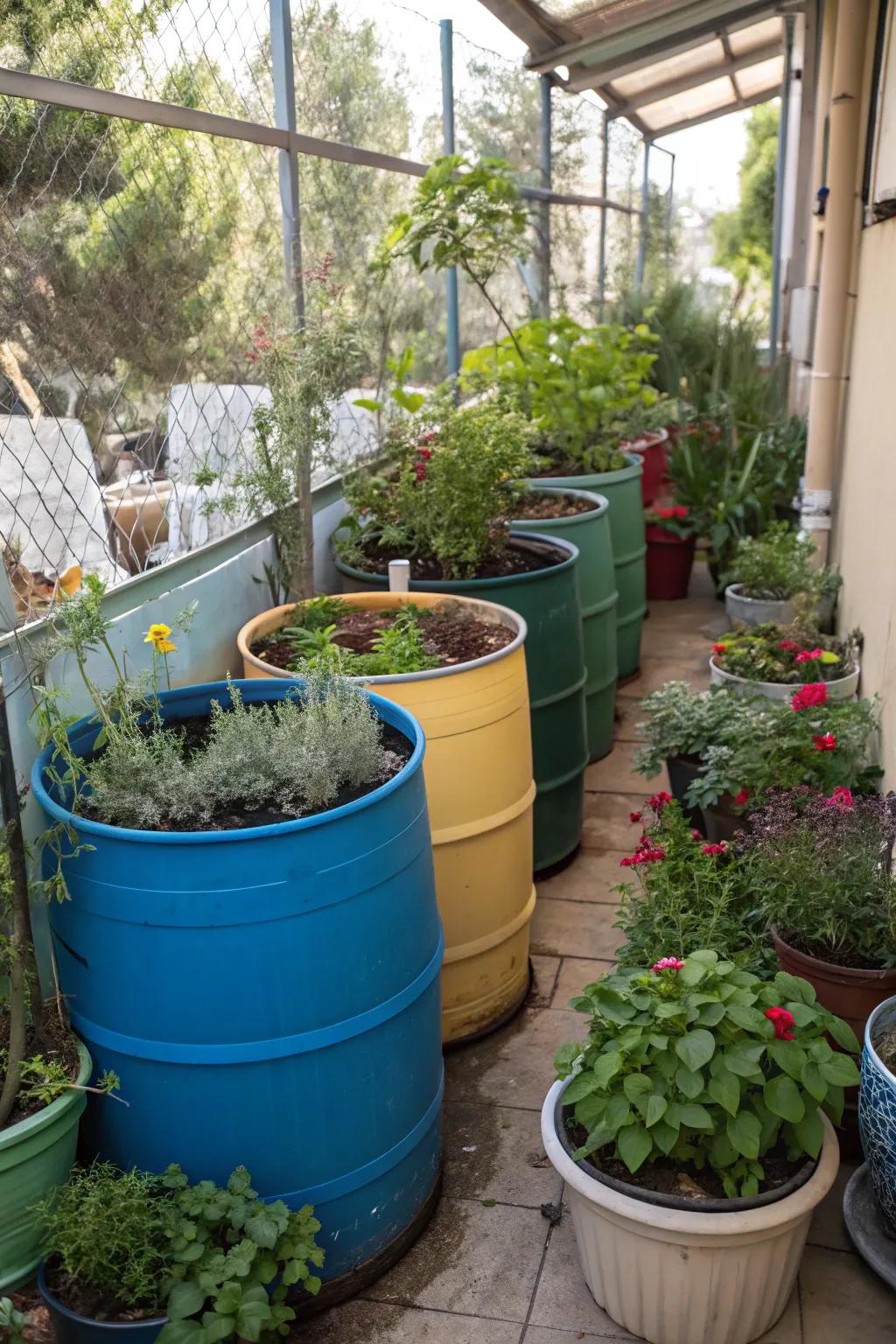 Optimize limited space with smart barrel arrangements.