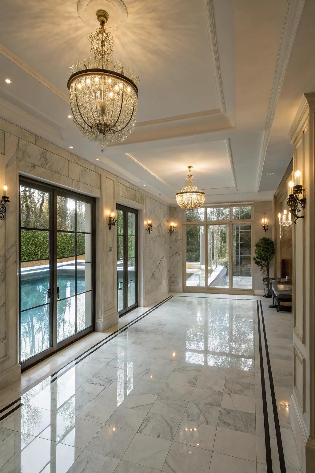 Elevate your space with luxurious touches.