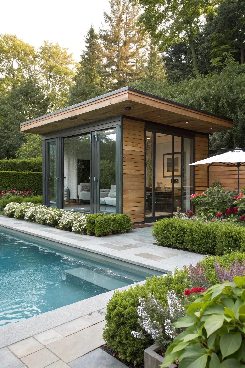 Aesthetic accent: Elevate your outdoor space with style.