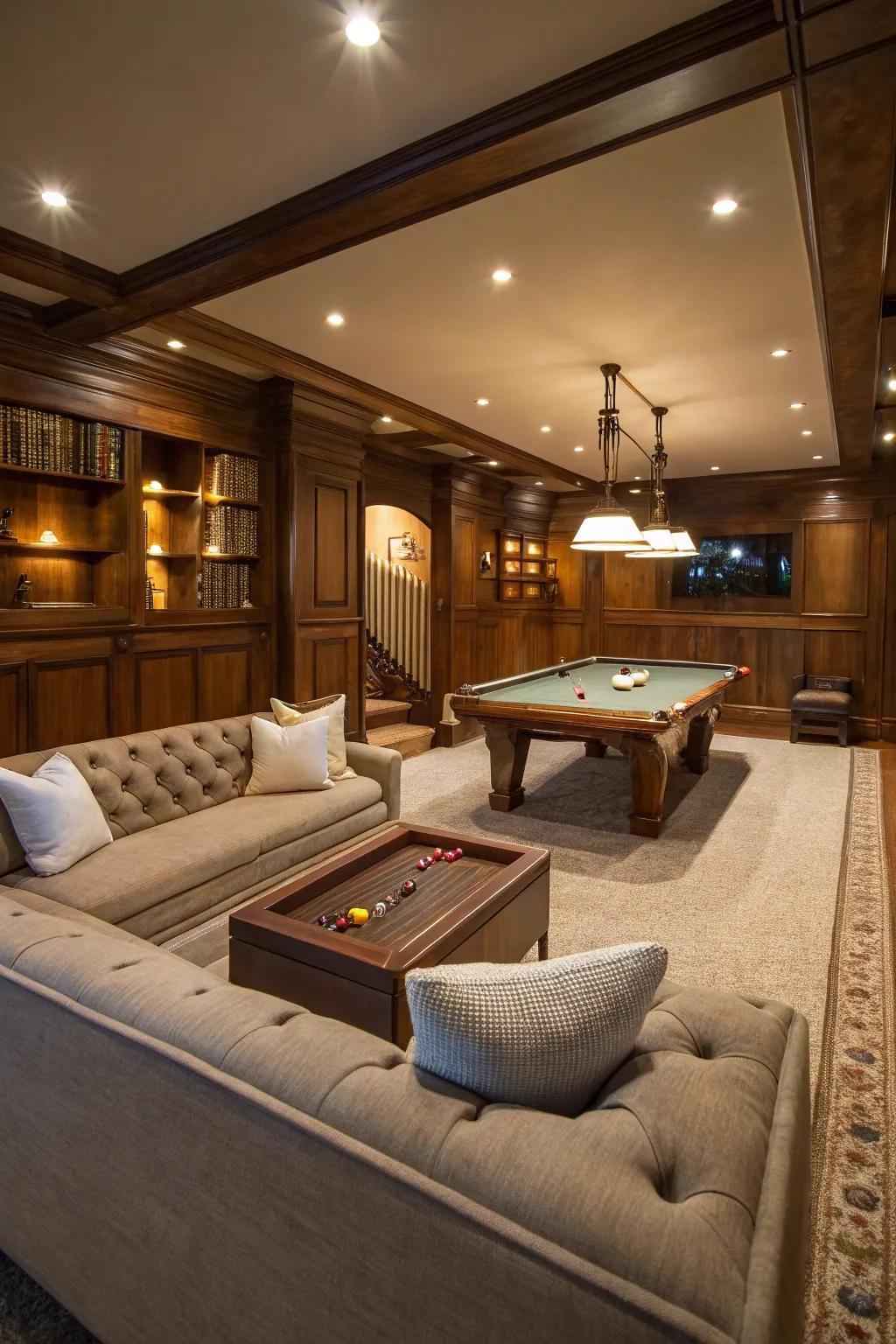 A cozy corner for both play and relaxation.