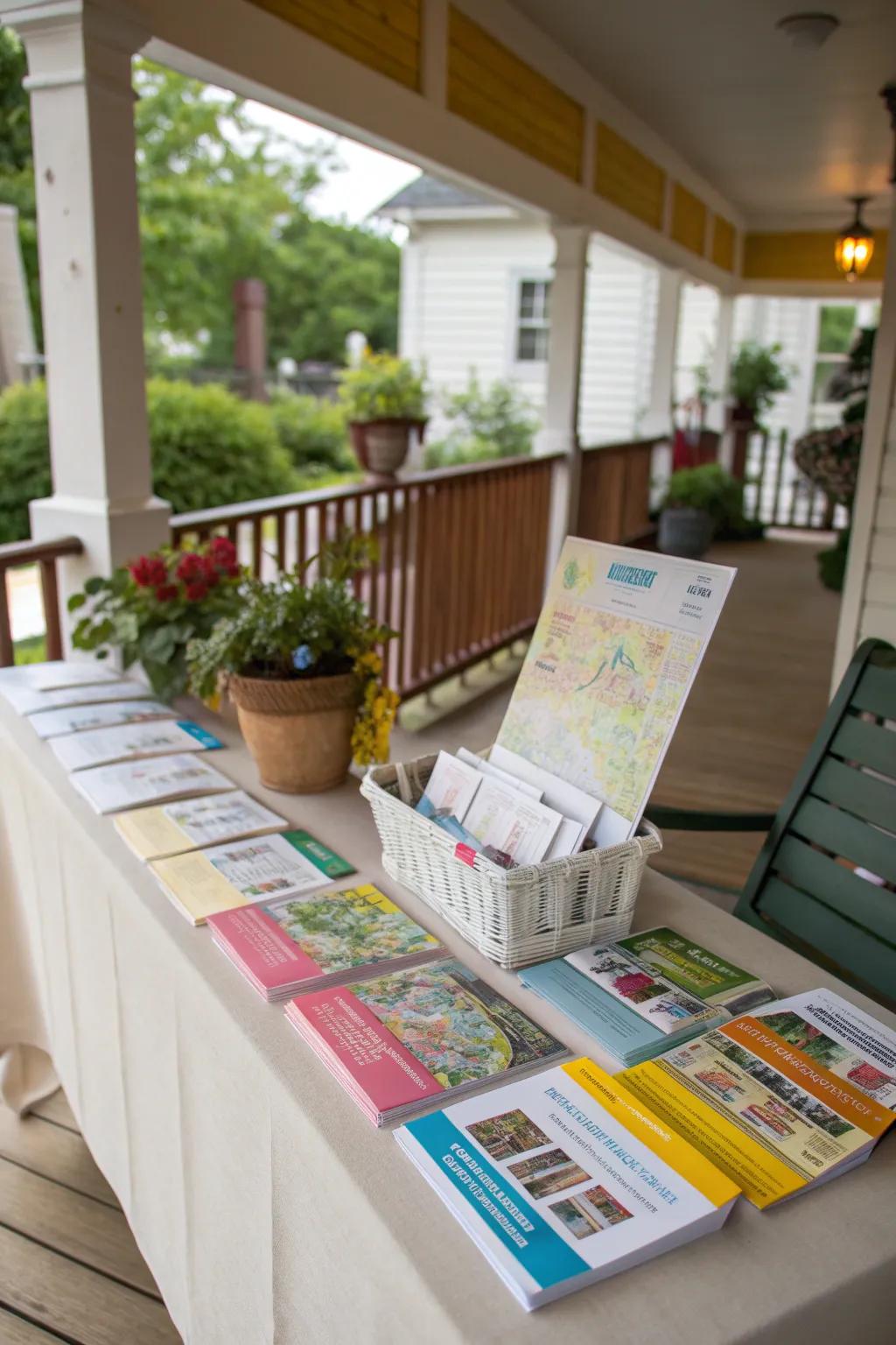 Guides can add a thoughtful touch to your gathering.
