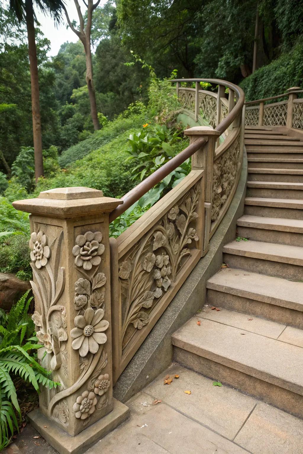 Nature-inspired designs blend harmoniously with surroundings.