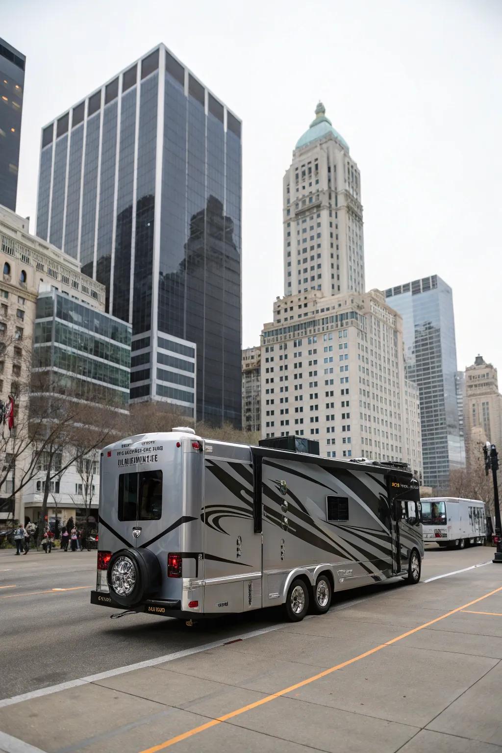 Futuristic flair that makes your RV look like it's from the future.