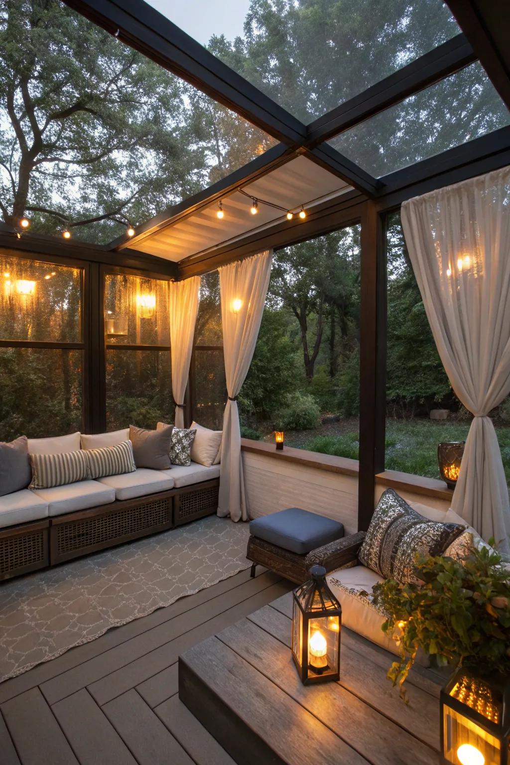 A private oasis with personalized comfort.