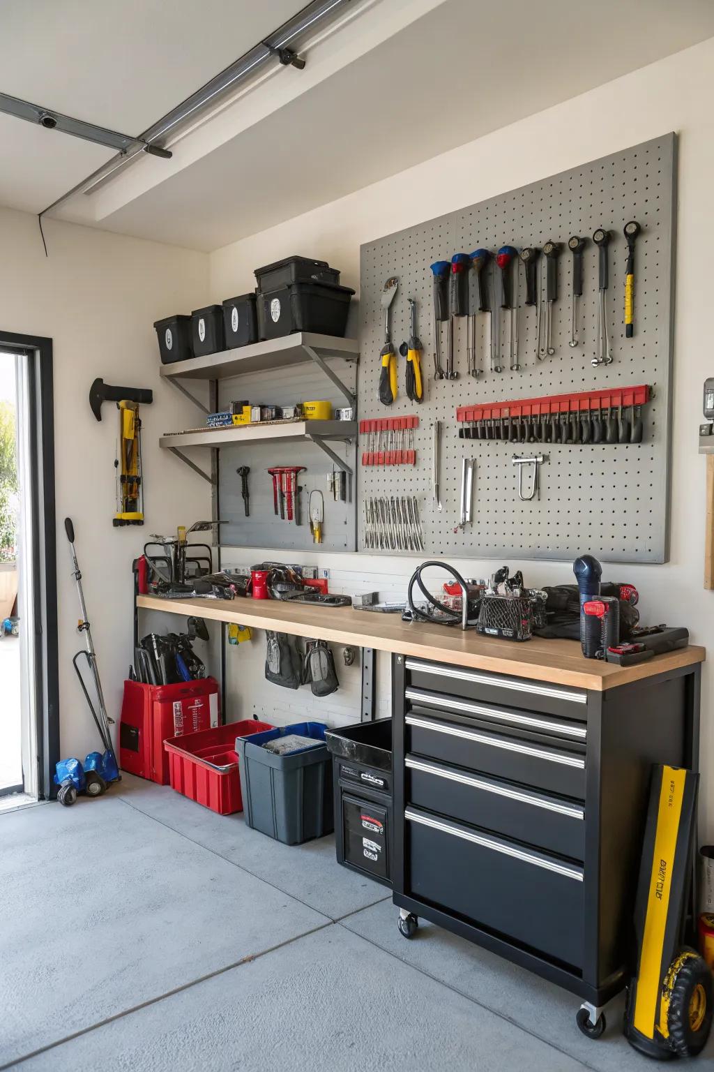Smart layouts improve accessibility and efficiency in your garage.