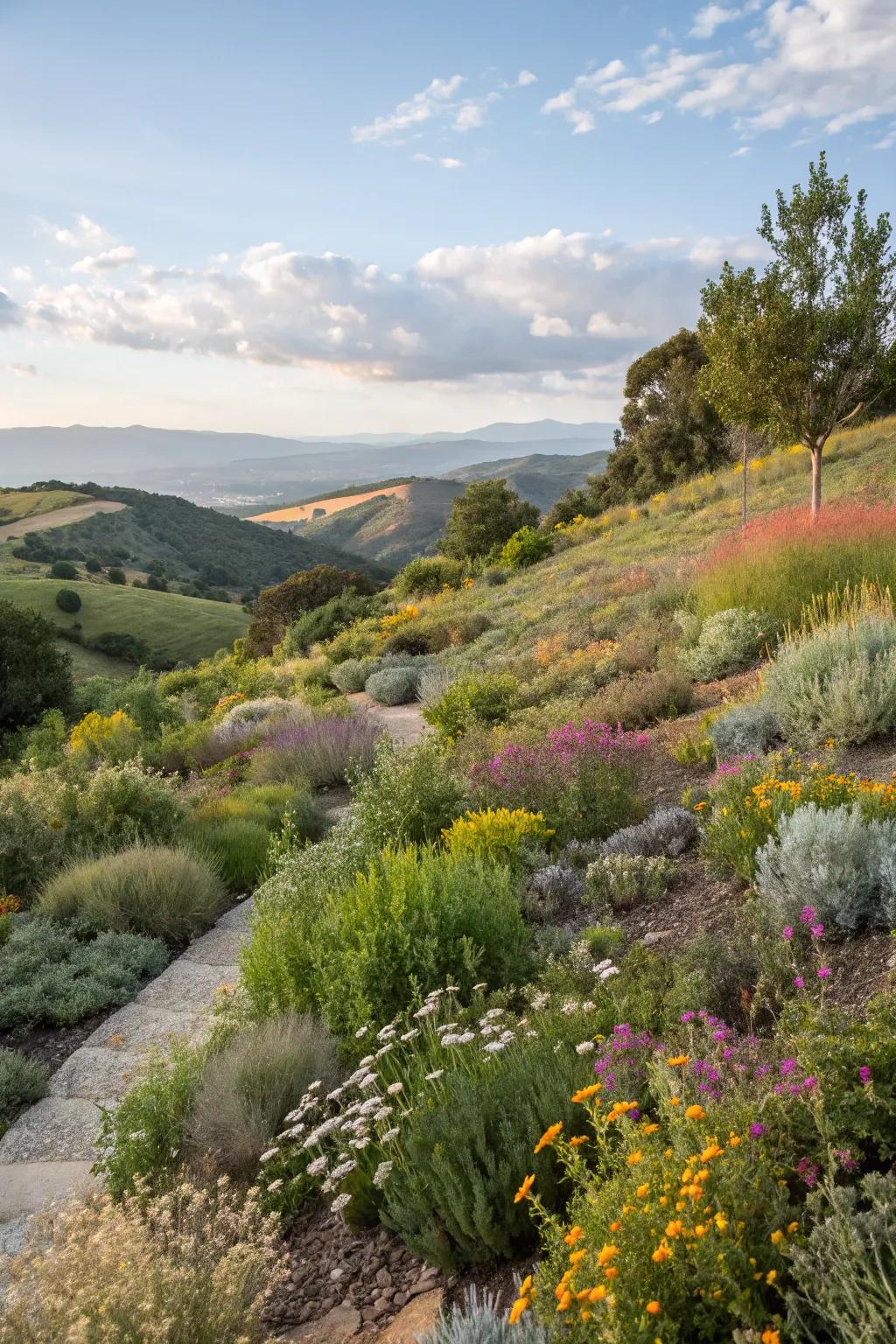 A cohesive design blends your slope with its natural surroundings.