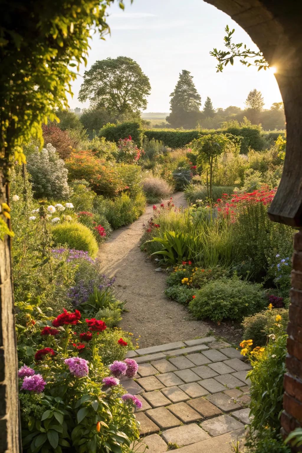 Keyhole gardens offer accessibility and space efficiency.