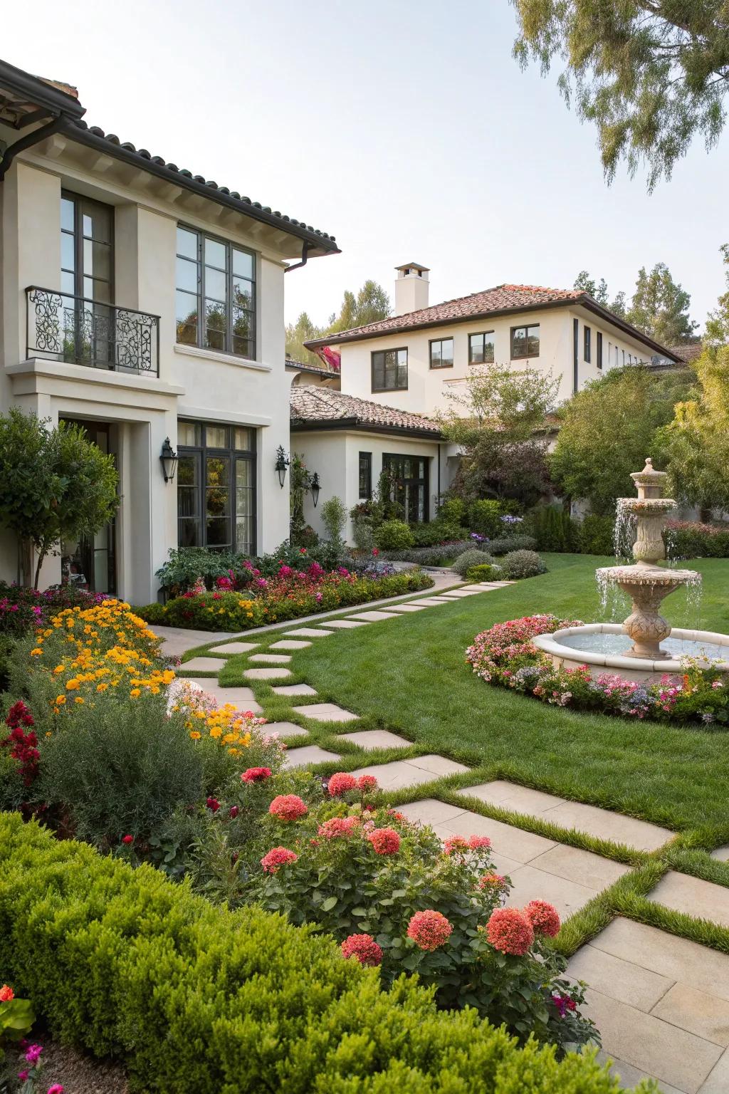Harmonize your garden with architectural design