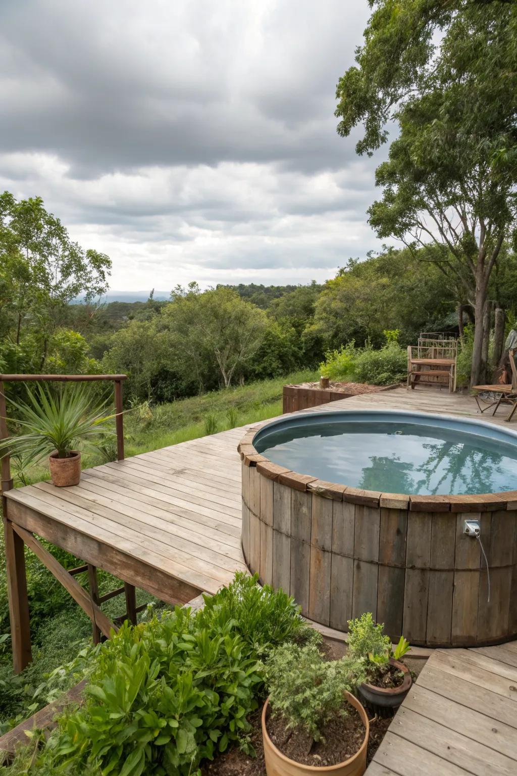 Embrace sustainability with eco-friendly deck materials.