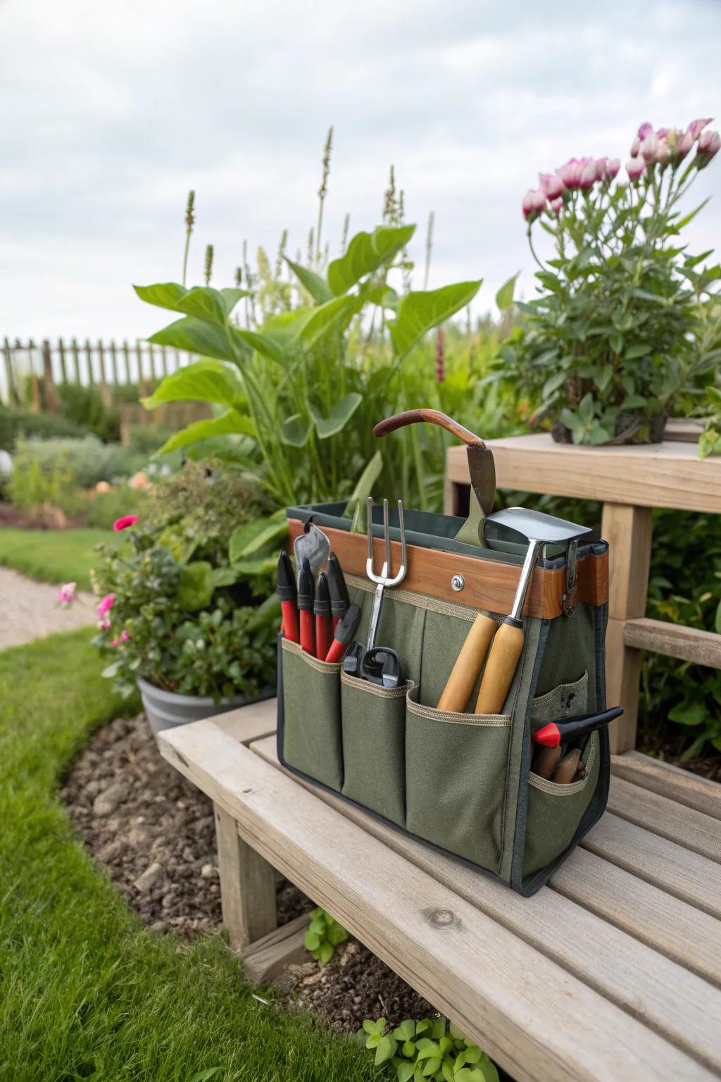 Optimize small spaces with compact tool organizers.