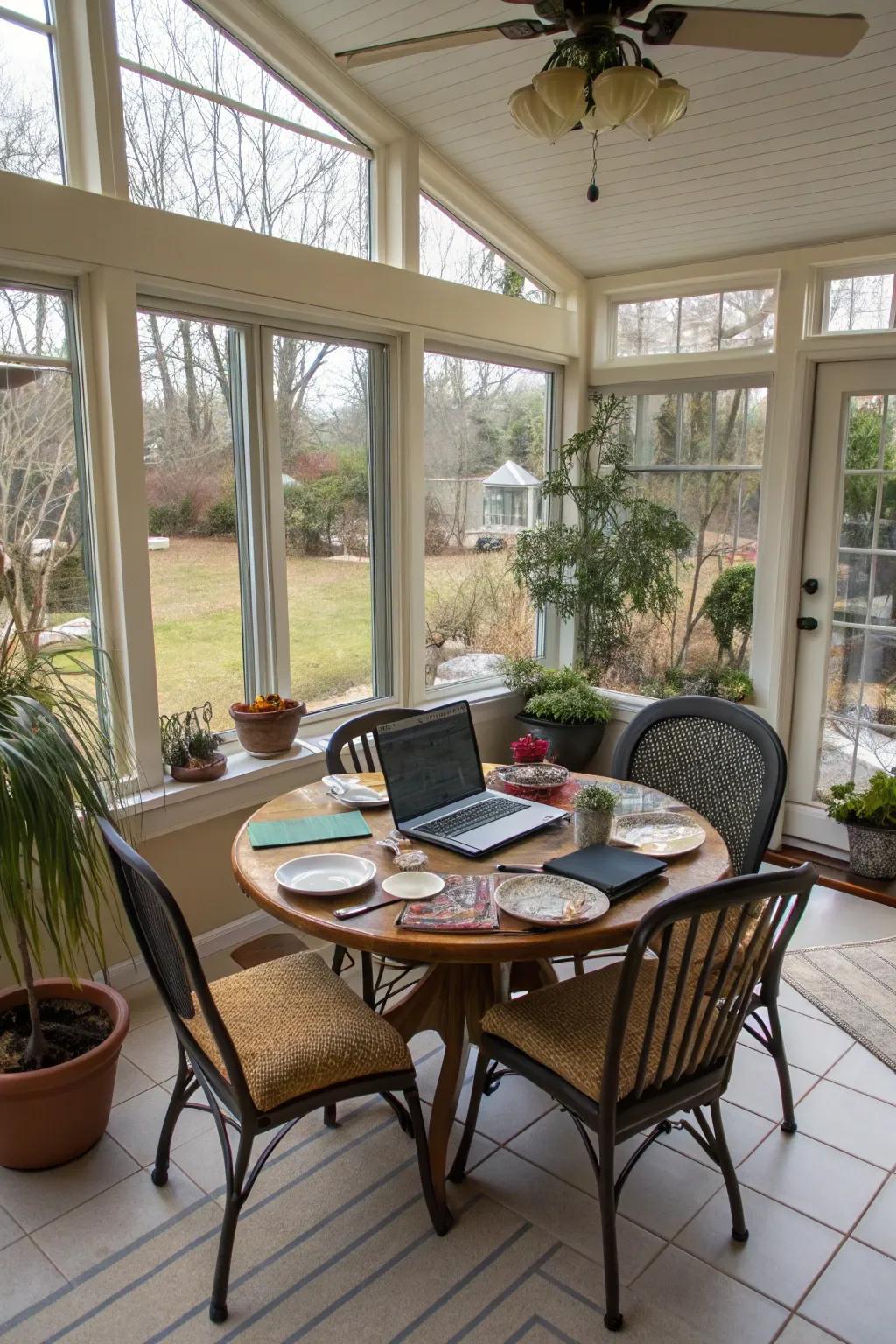 A multi-purpose table for any occasion.