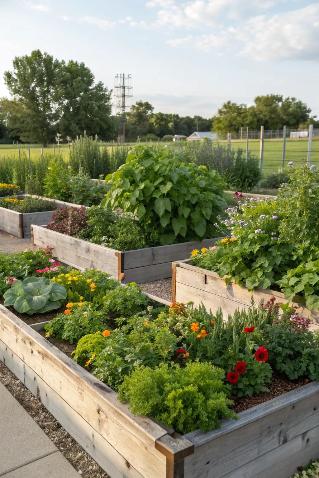 Grow your own garden wherever you are with portable raised beds.