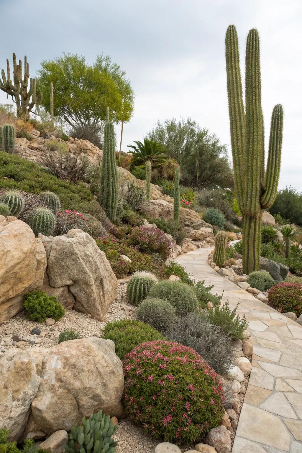 A garden inspired by Utah's desert and alpine environments.
