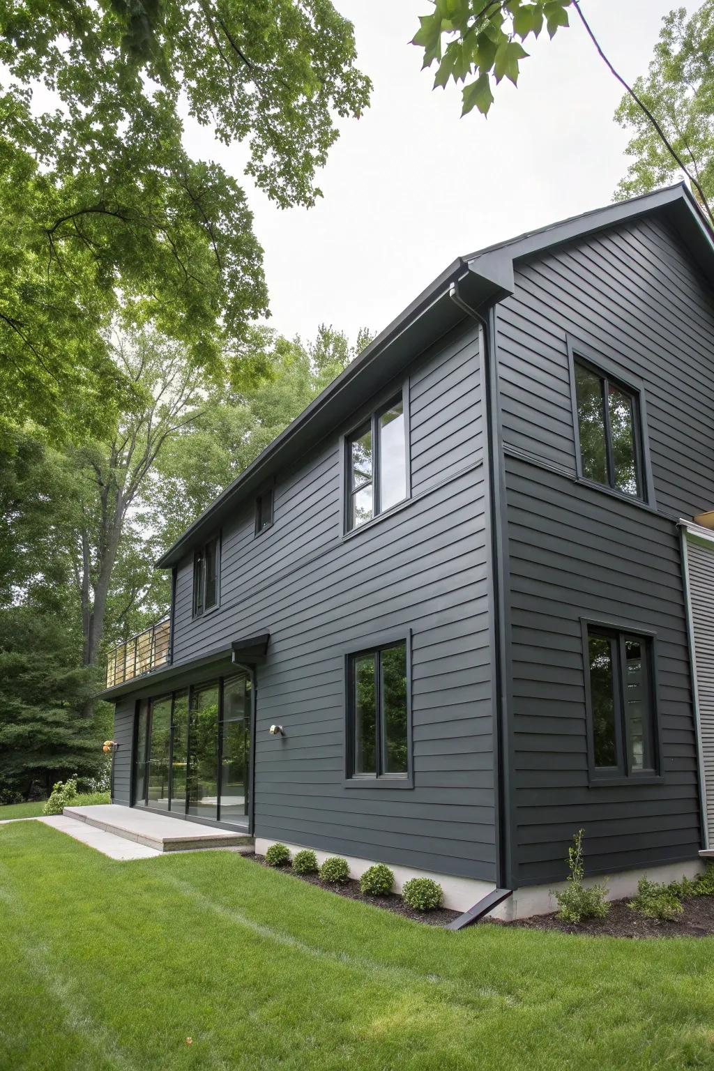 Iron Gray: A bold and modern choice for contemporary homes.