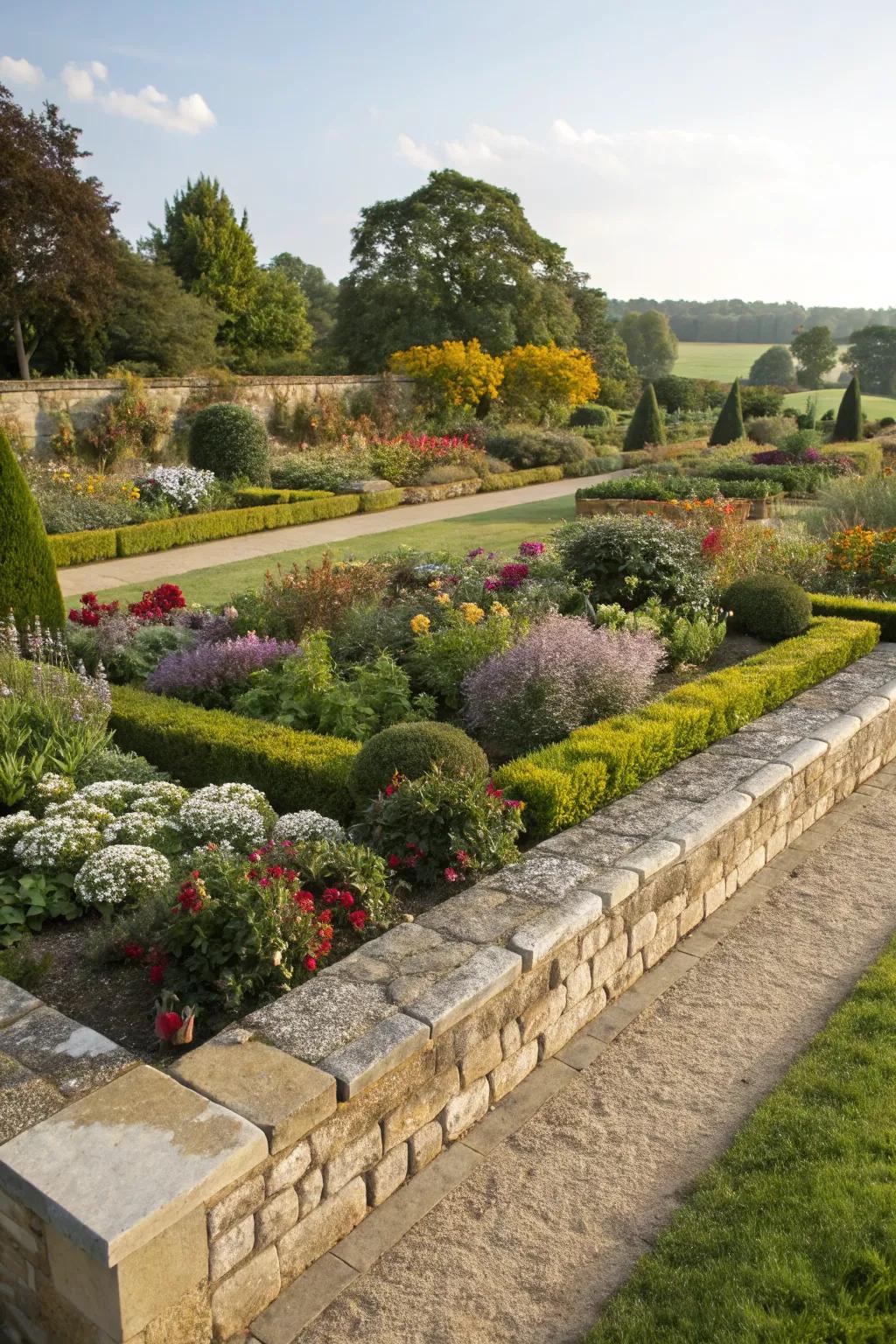 Defined borders keep your garden neat and stylish.