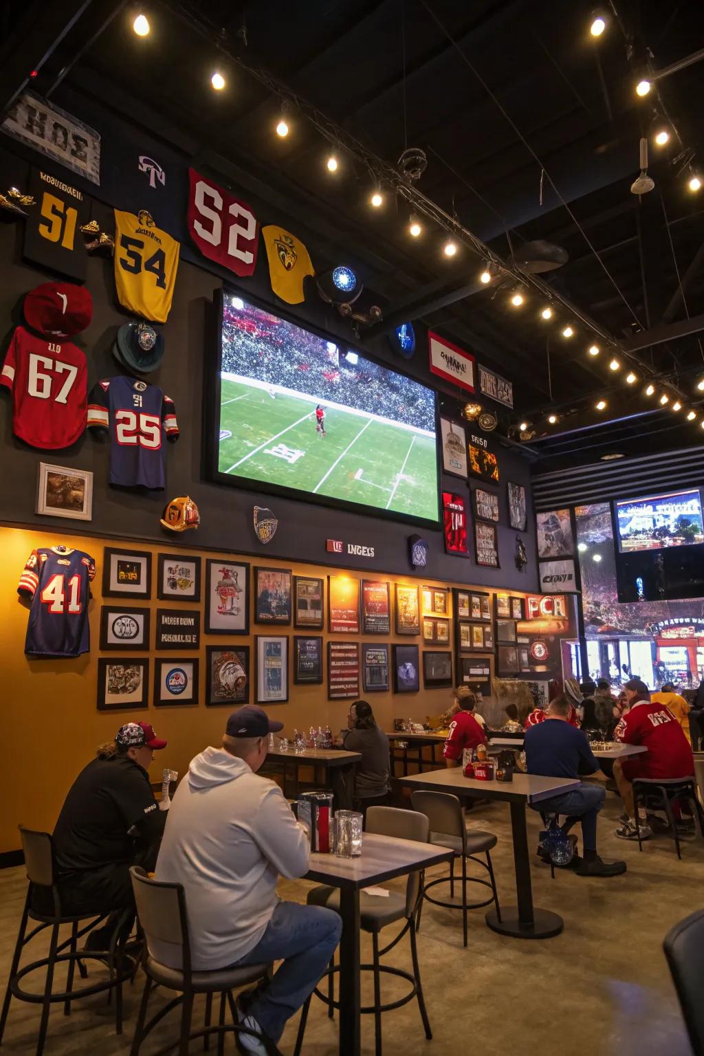 A sports bar shed is the ultimate hangout for game nights.