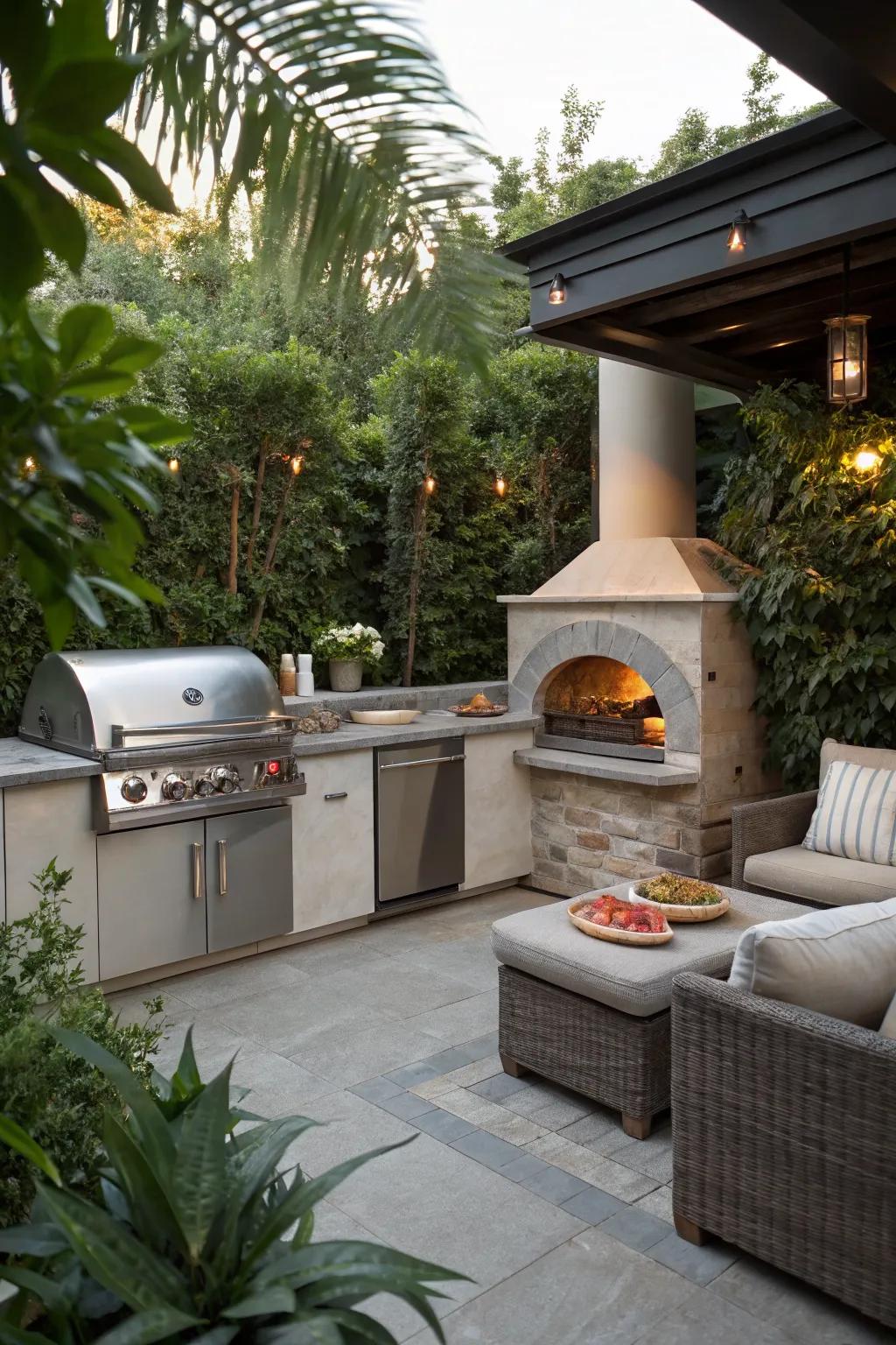 Outdoor appliances add convenience and fun to your BBQ setup.