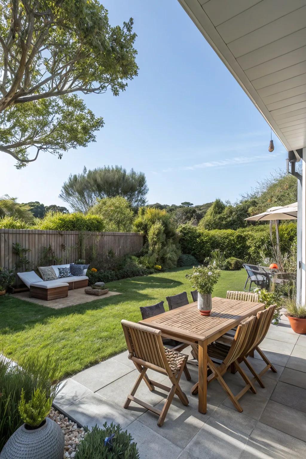 Functional zones optimize your backyard's layout and purpose.
