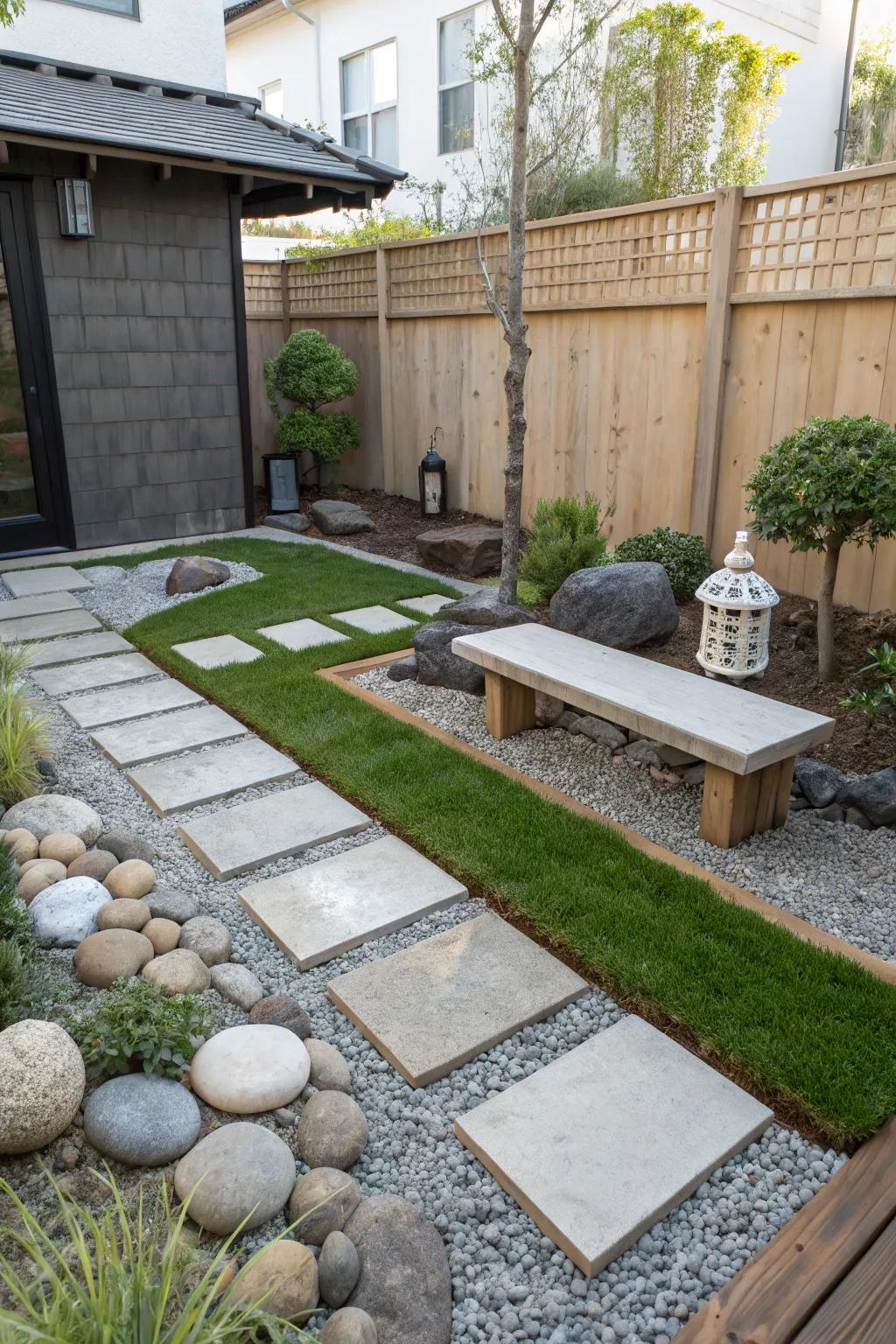 Zen gardens offer a serene escape within your own backyard.