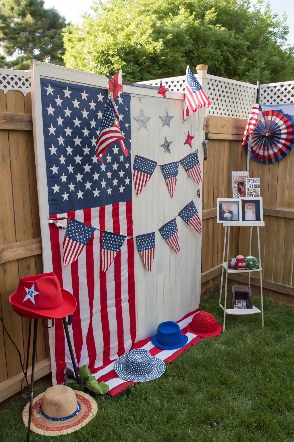 Capture memories with a fun DIY photo booth.