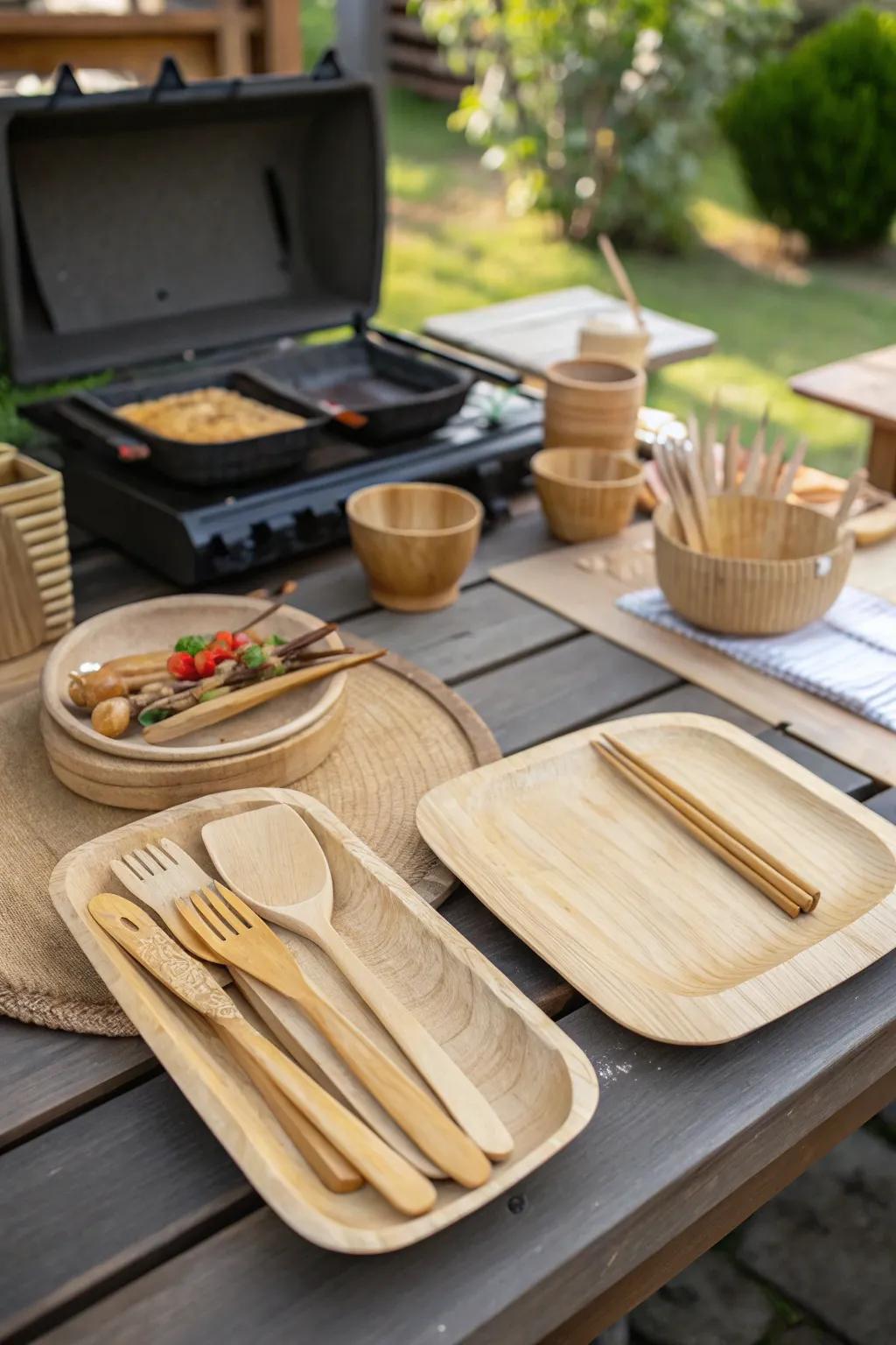 Sustainable tableware that’s kind to the earth.