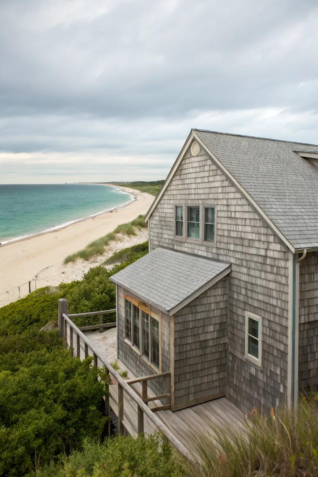 Durable and stylish fiber cement siding.