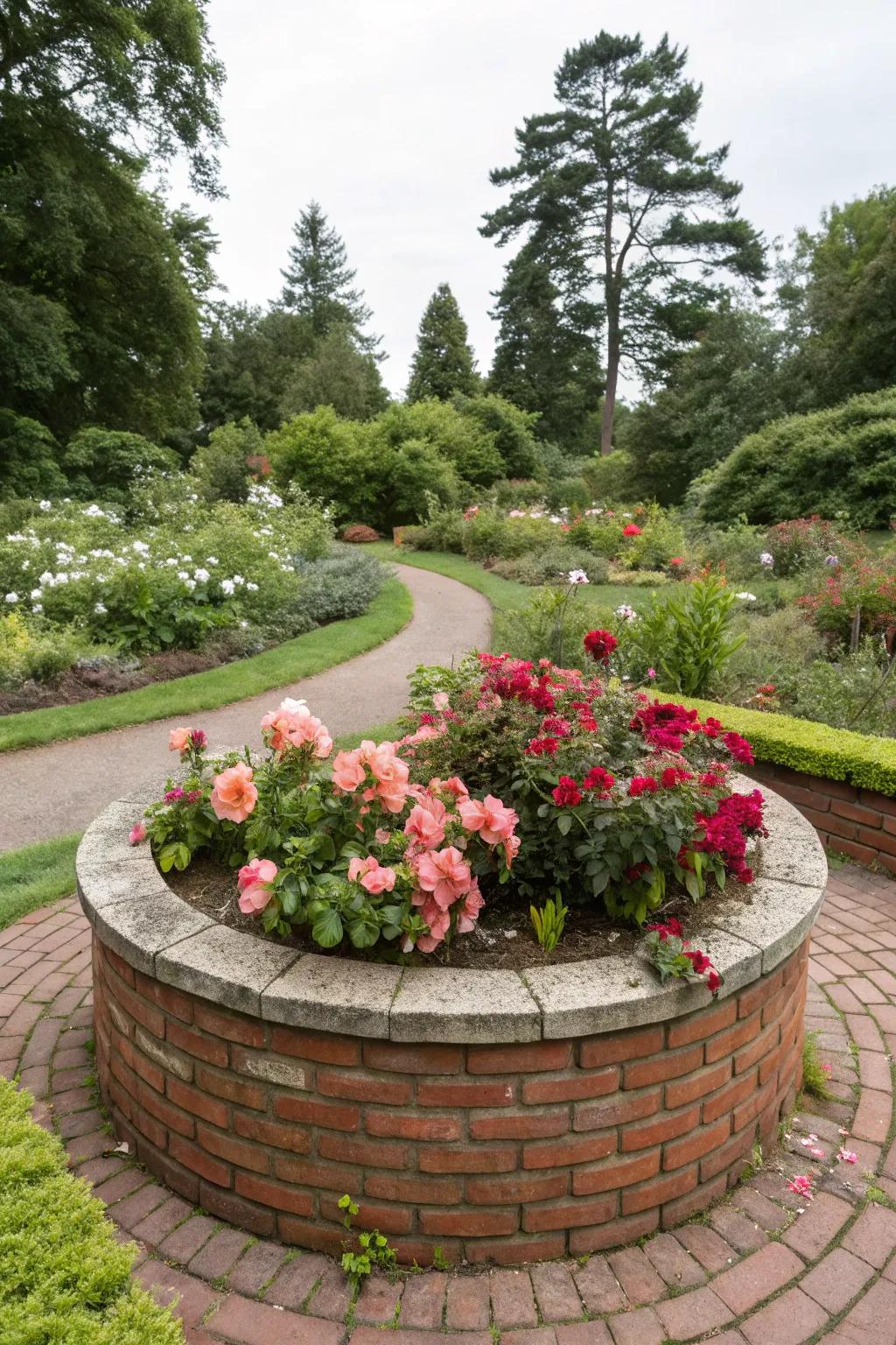 Create a stunning focal point with circular designs.