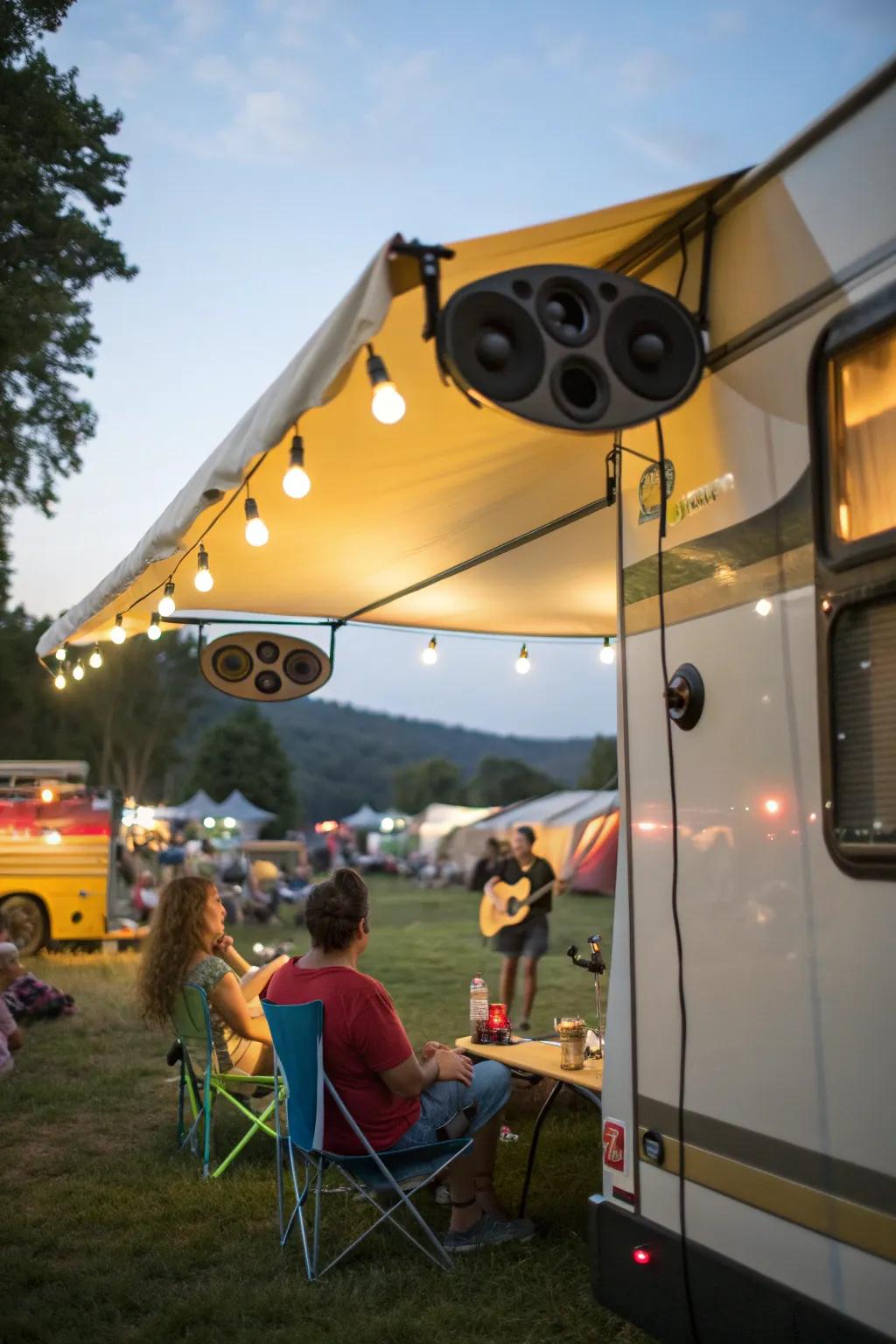 Turn up the fun with built-in speakers.