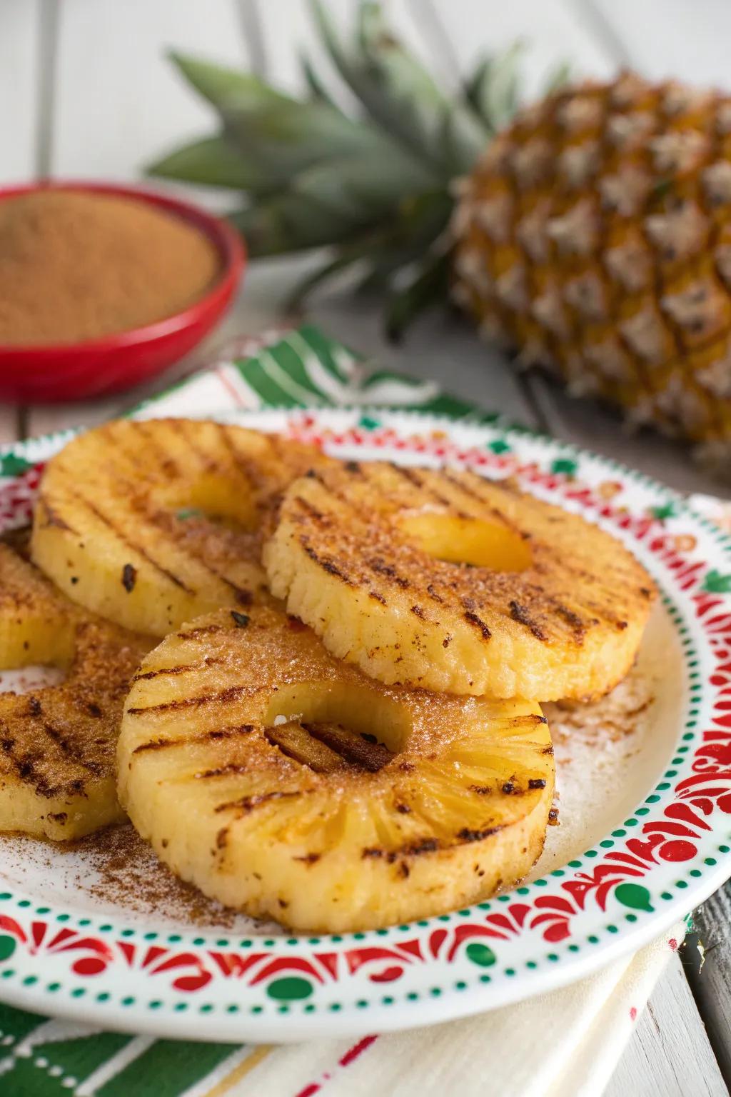 Sweet and caramelized, a perfect ending to your meal.
