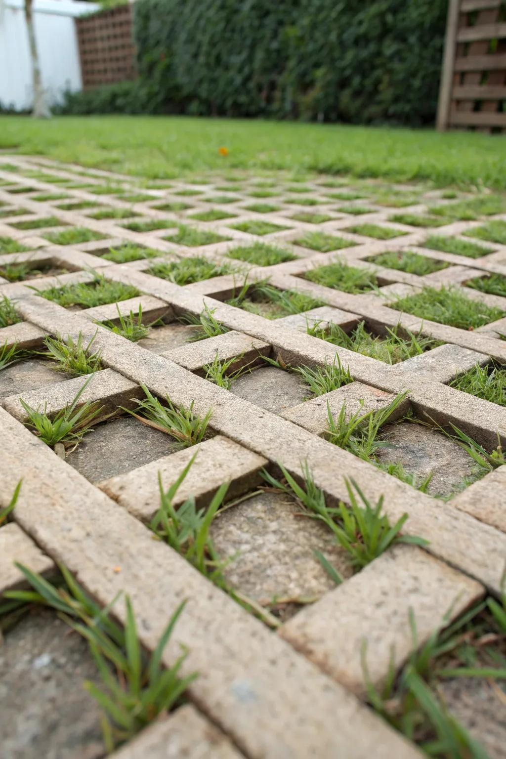 Lattice patterns offer a beautiful, complex geometric appeal.