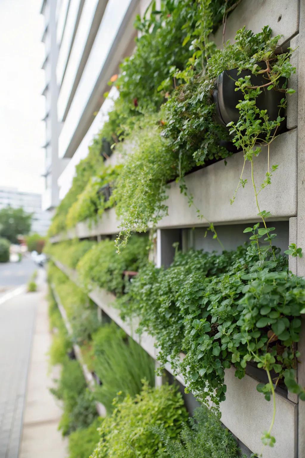 Add a vertical dimension to your garden with thyme.