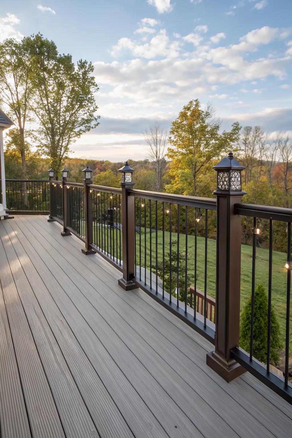 Combine safety with style for functional yet beautiful railings.