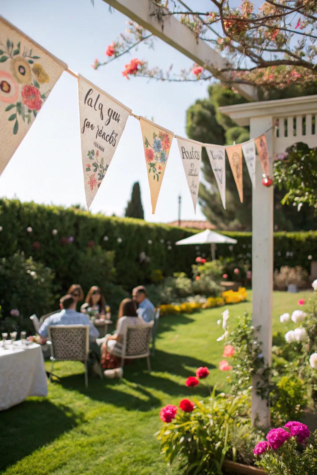 Personalized touches make the event uniquely yours.