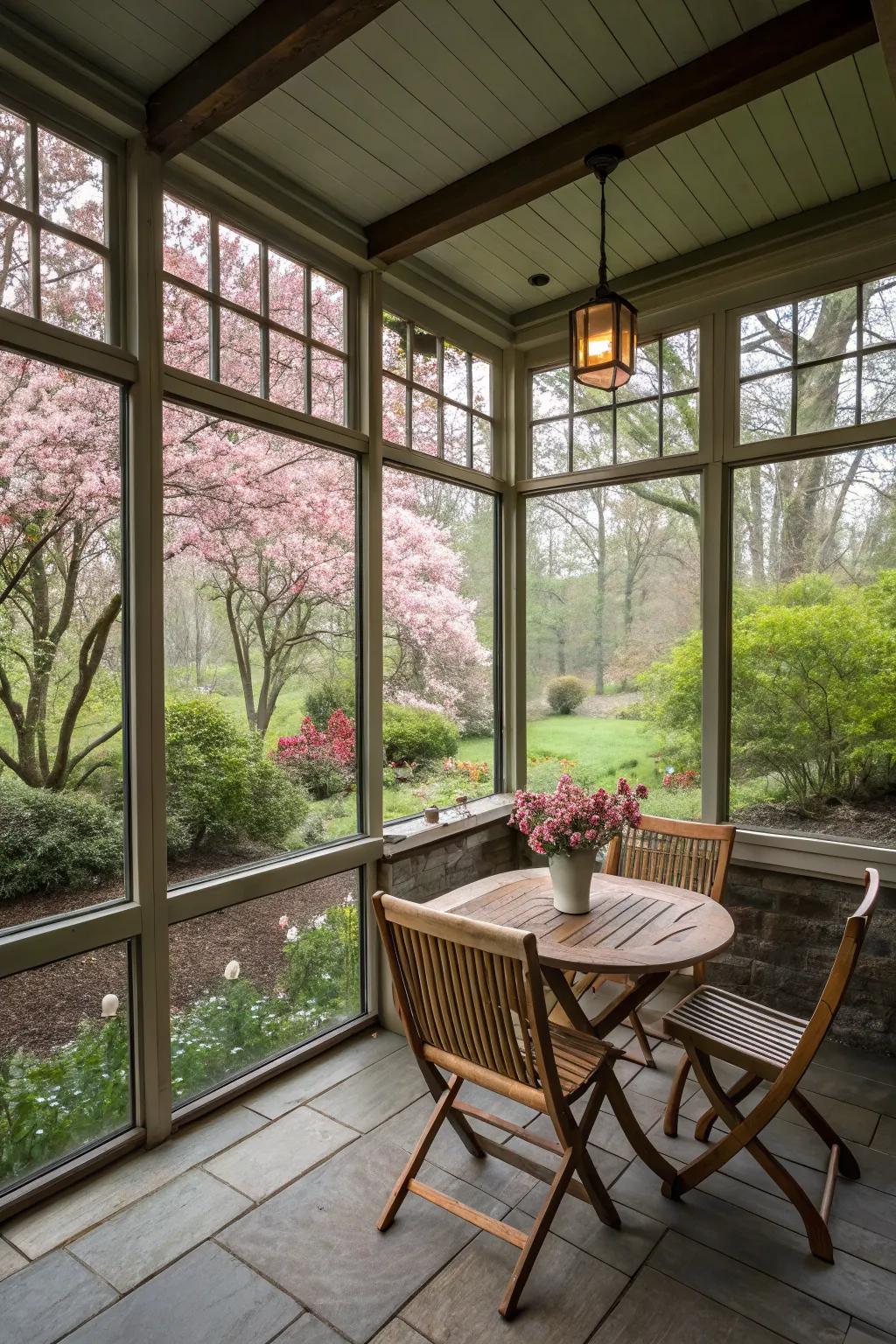 Enjoy nature's beauty with expansive views.