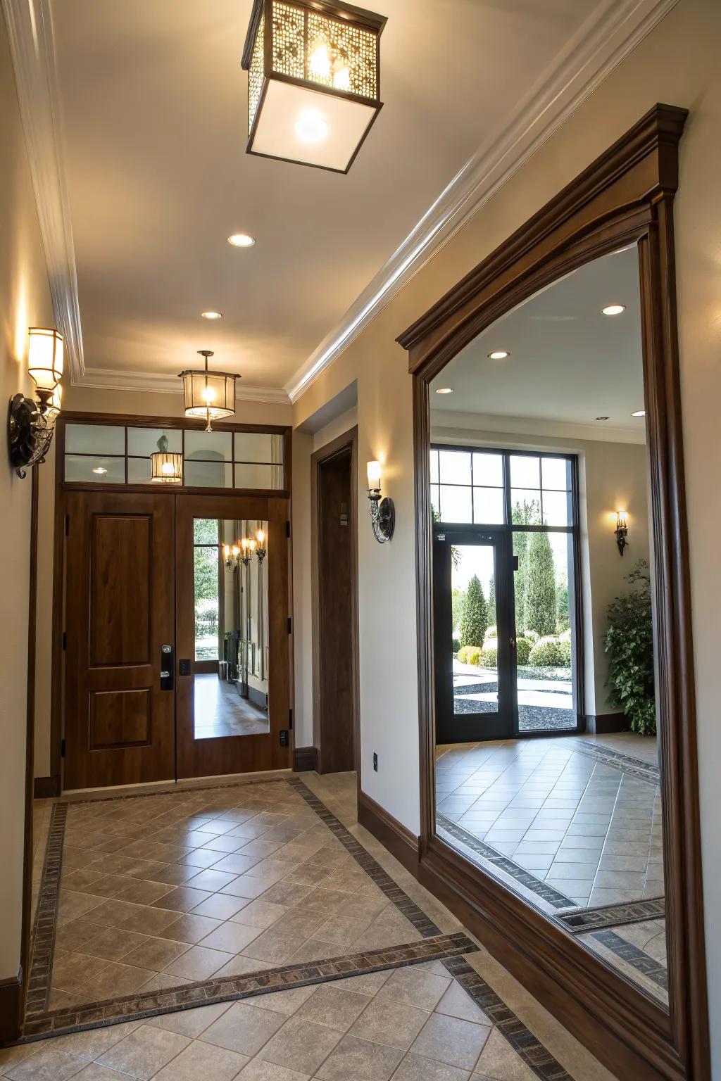 Expand your space with the light-enhancing power of mirrors.