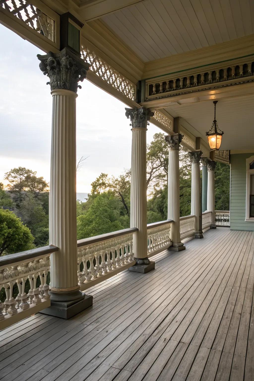 Architectural details add classic elegance