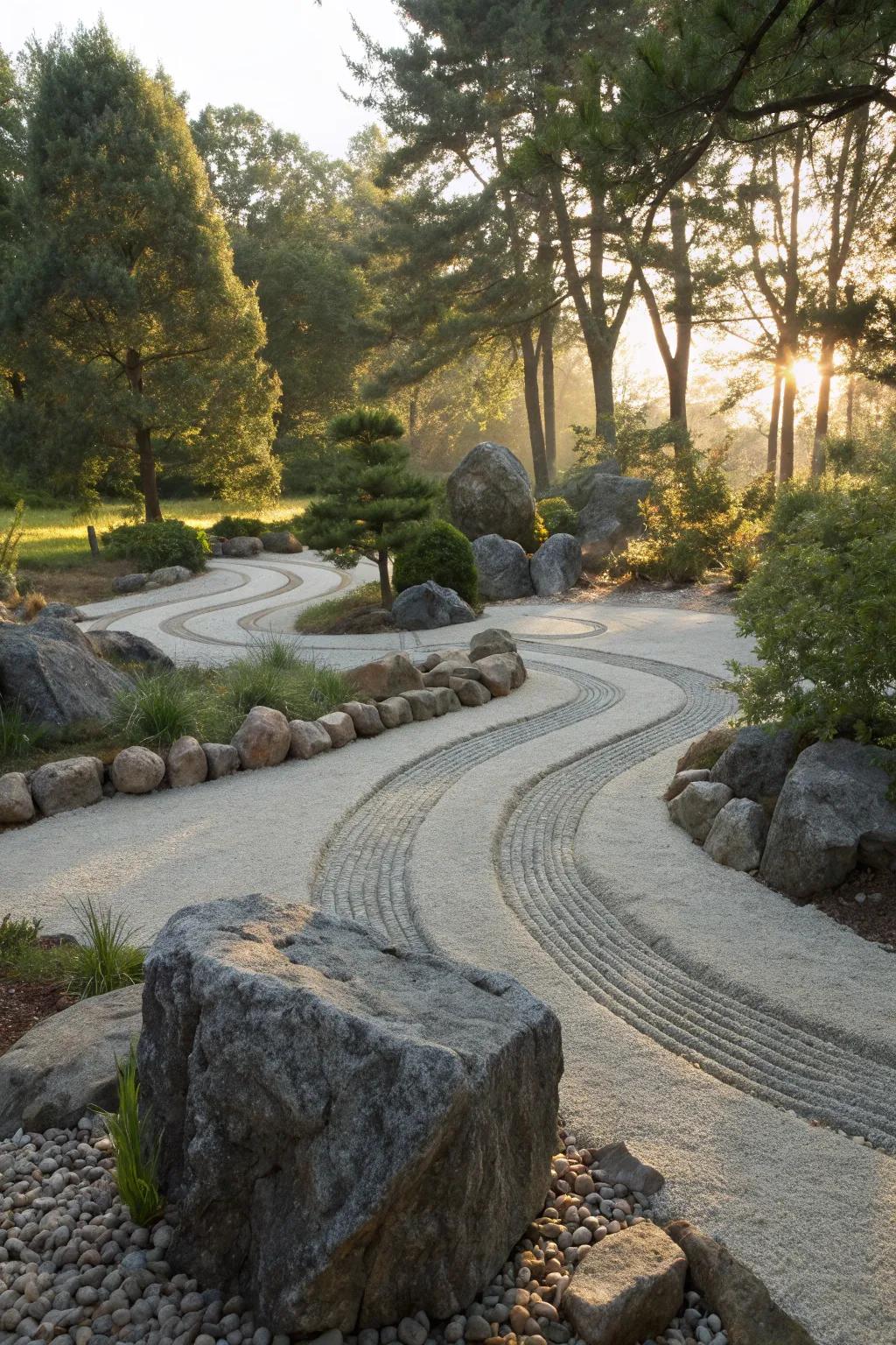 A naturalistic design that mimics nature's beauty.