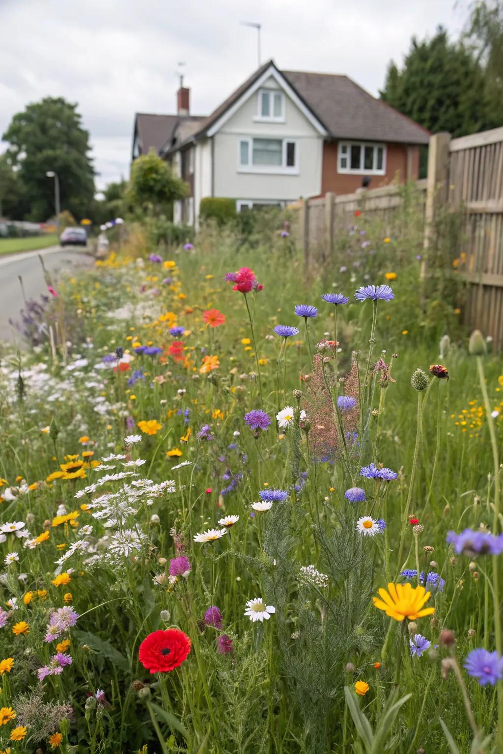 Wildflower meadows bring natural beauty and biodiversity.