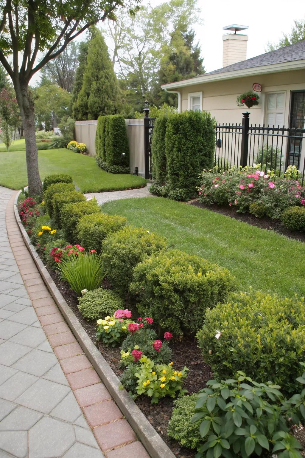 Living borders add color and vitality to your garden edges.