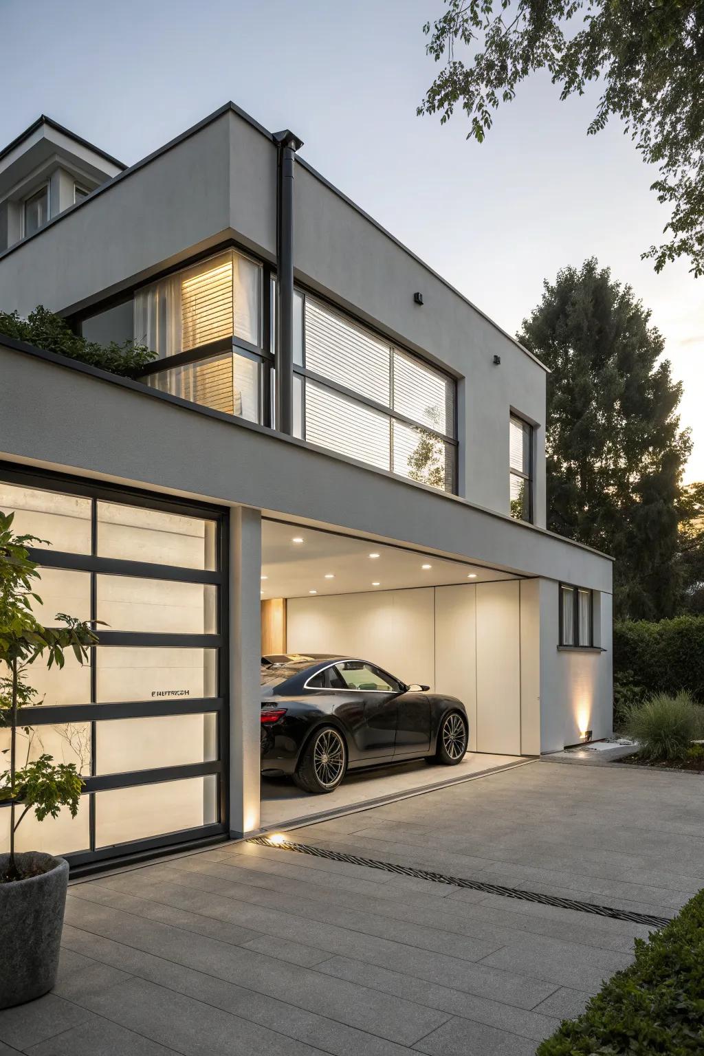 Vertical windows for a modern twist.
