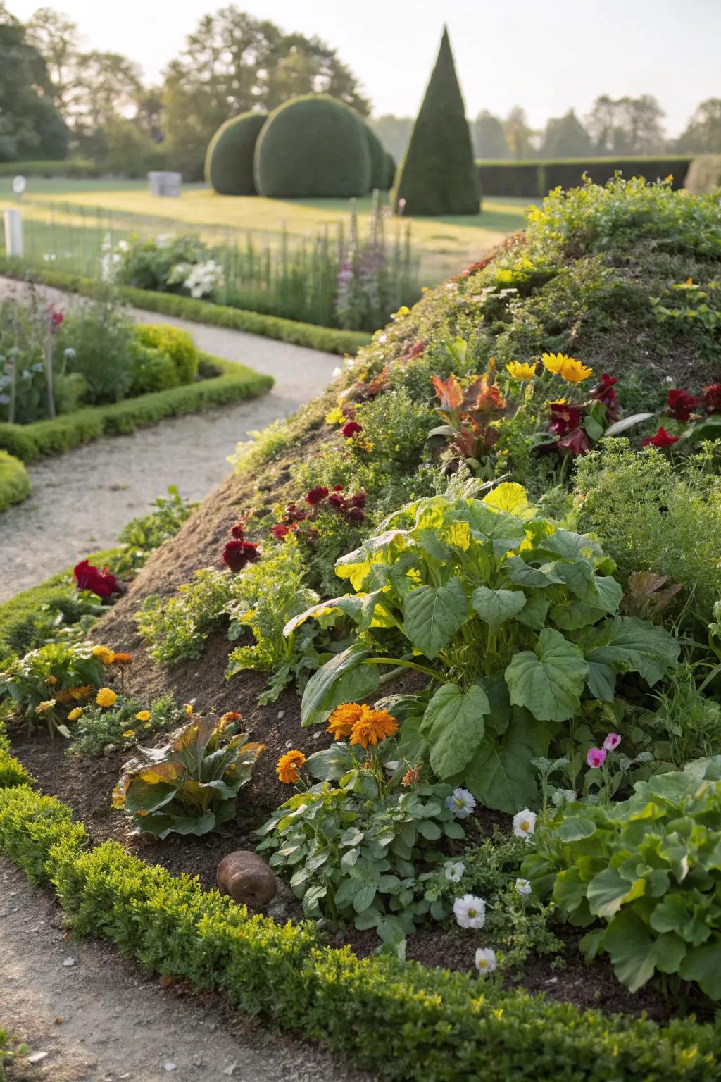 Edible plants make your garden practical and pretty.