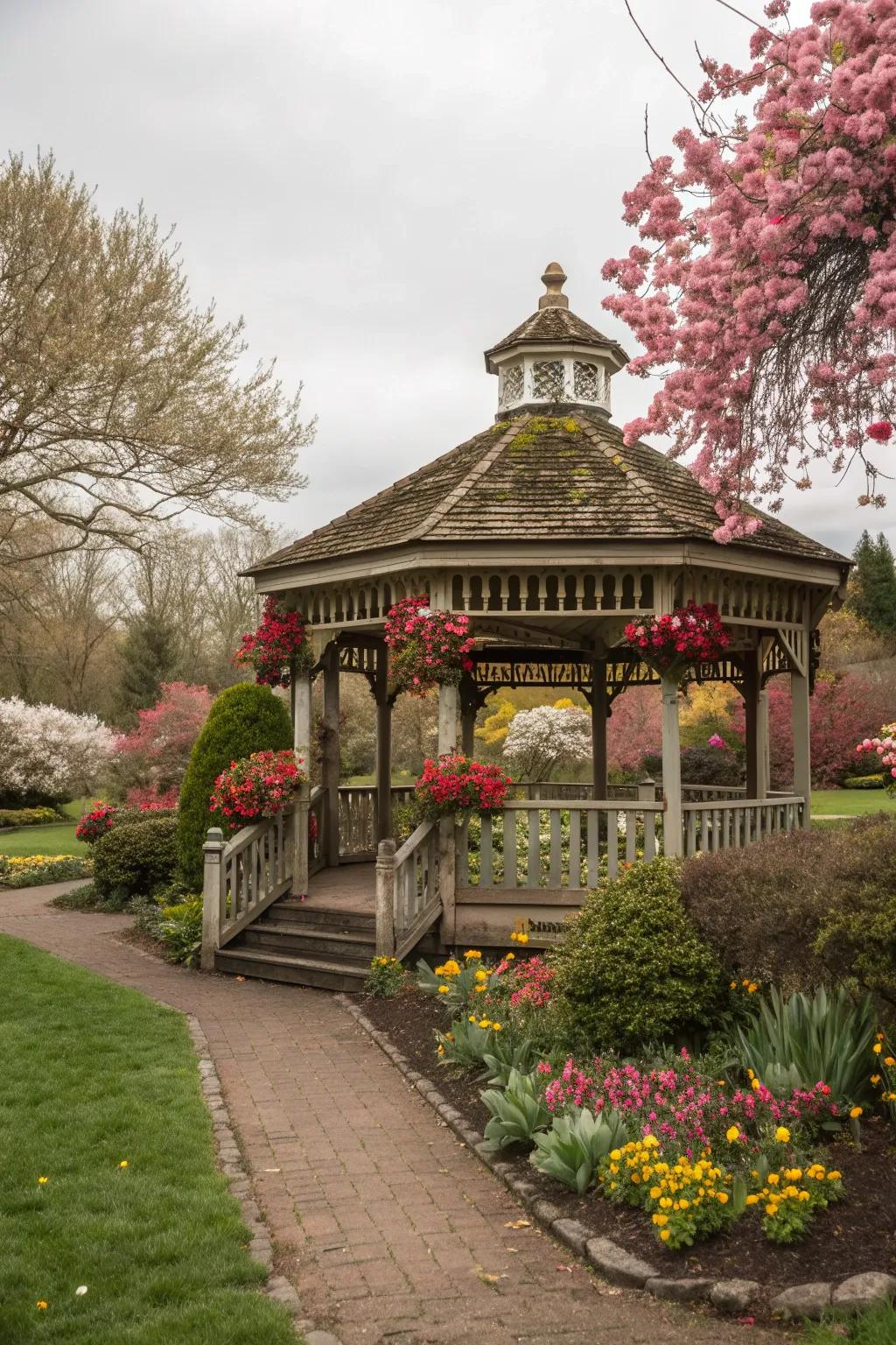 Seasonal flowers offer natural beauty and sustainability.