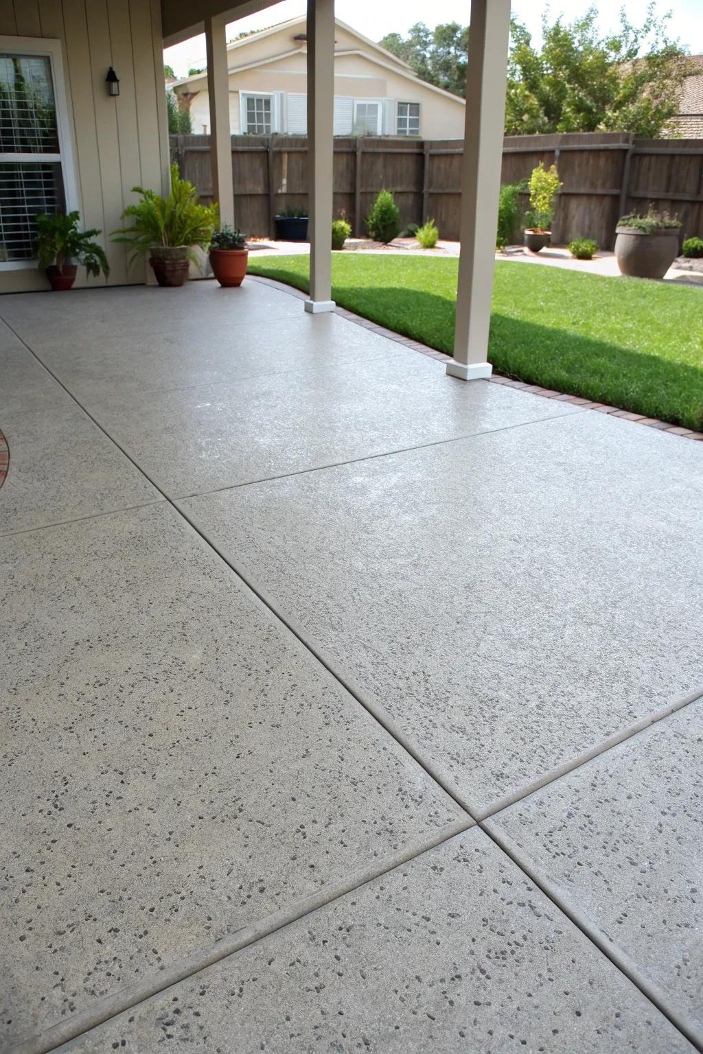 Refresh your patio with a new surface finish.