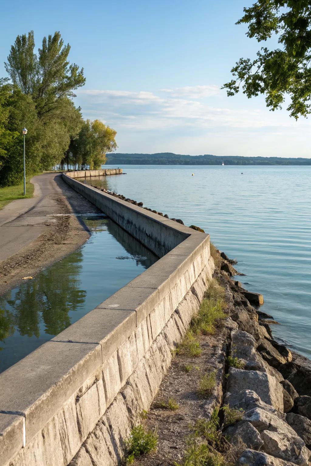Vinyl seawalls offer a customizable and durable solution for lakeshores.