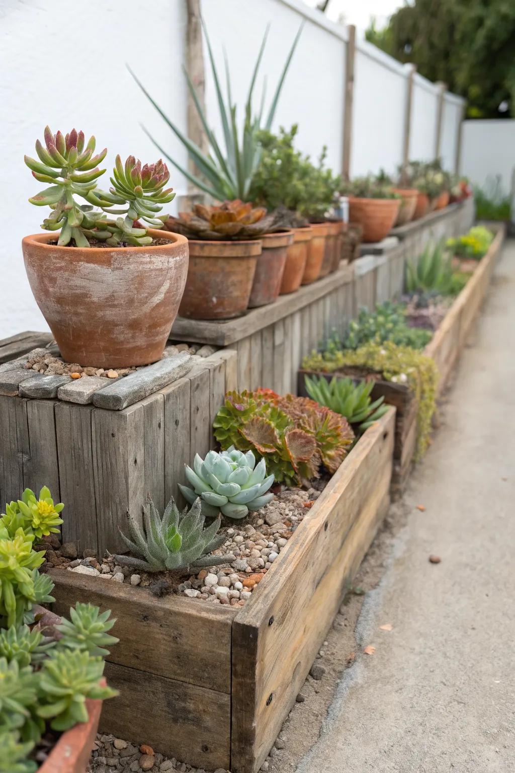Eco-friendly materials enhance both aesthetics and sustainability.