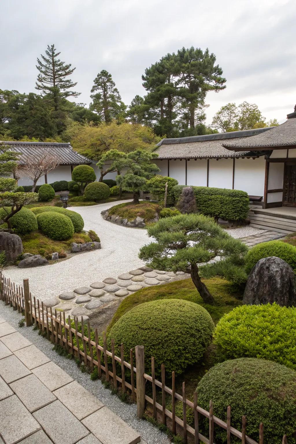 Enclosed spaces offer a sense of intimacy and tranquility.