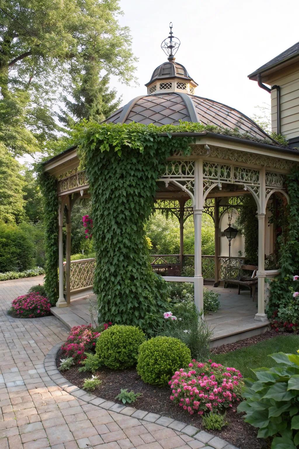Combine elegance with functionality in a carport gazebo.