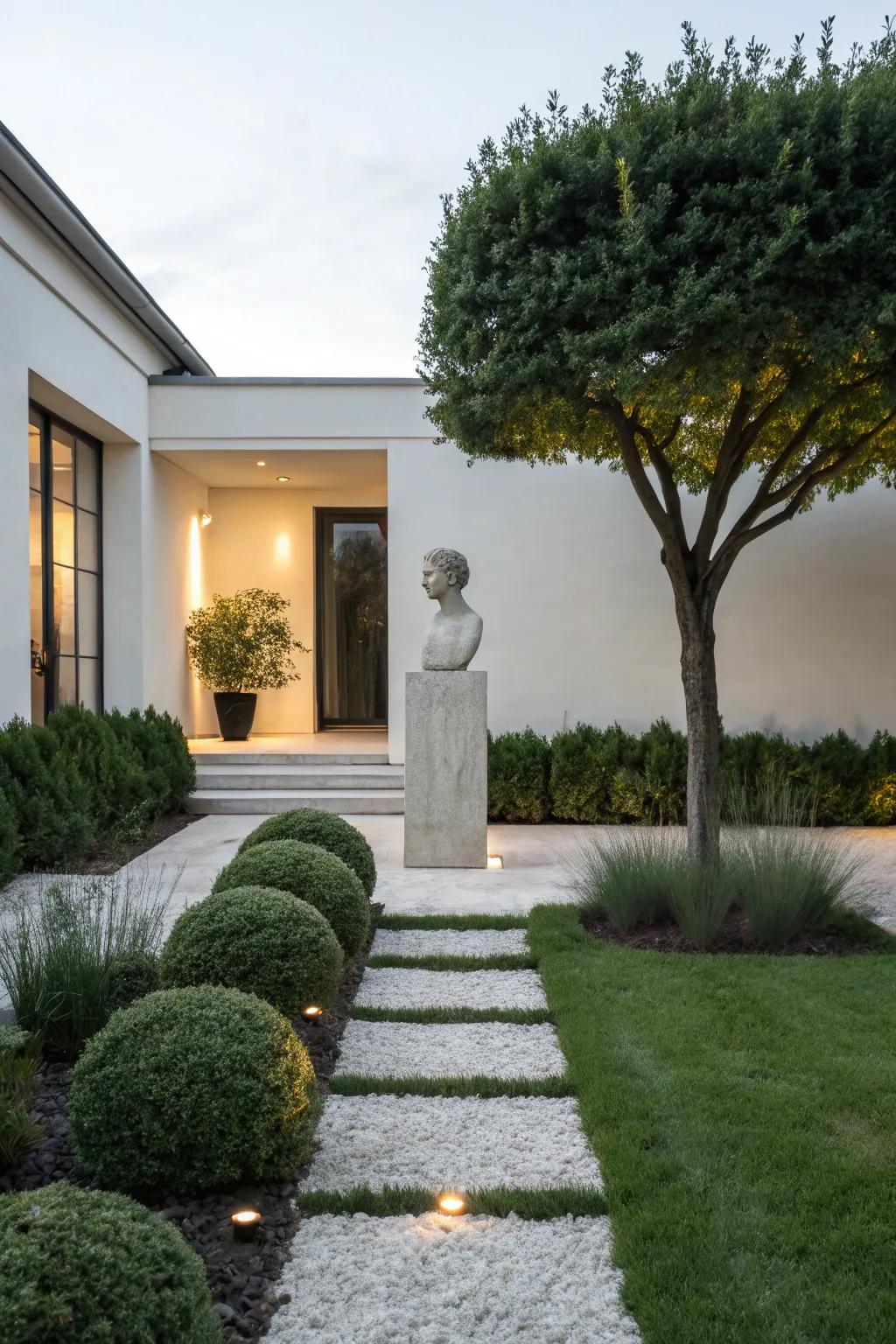 A striking focal point can elevate the entire design.