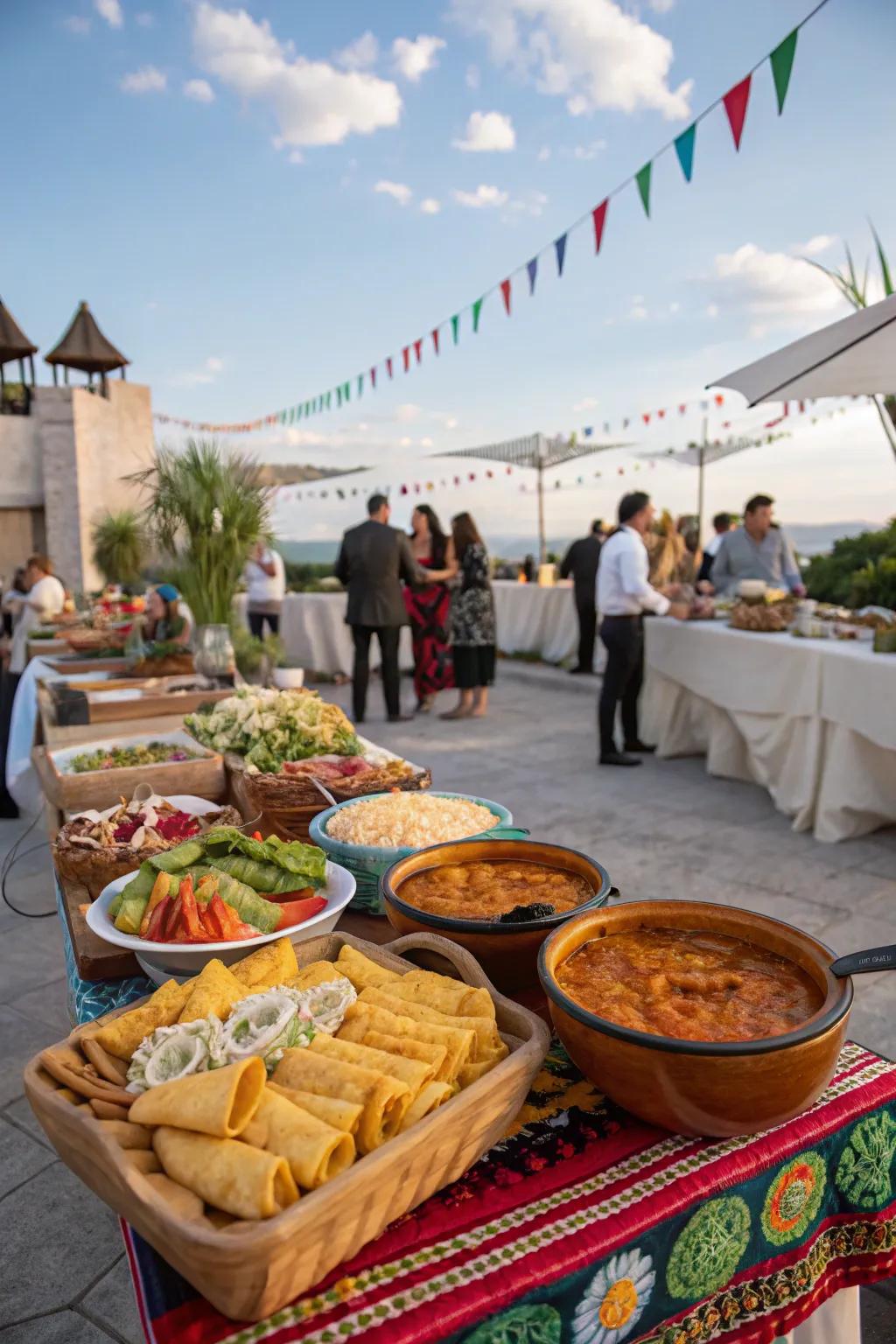 Traditional Mexican cuisine delights the senses.