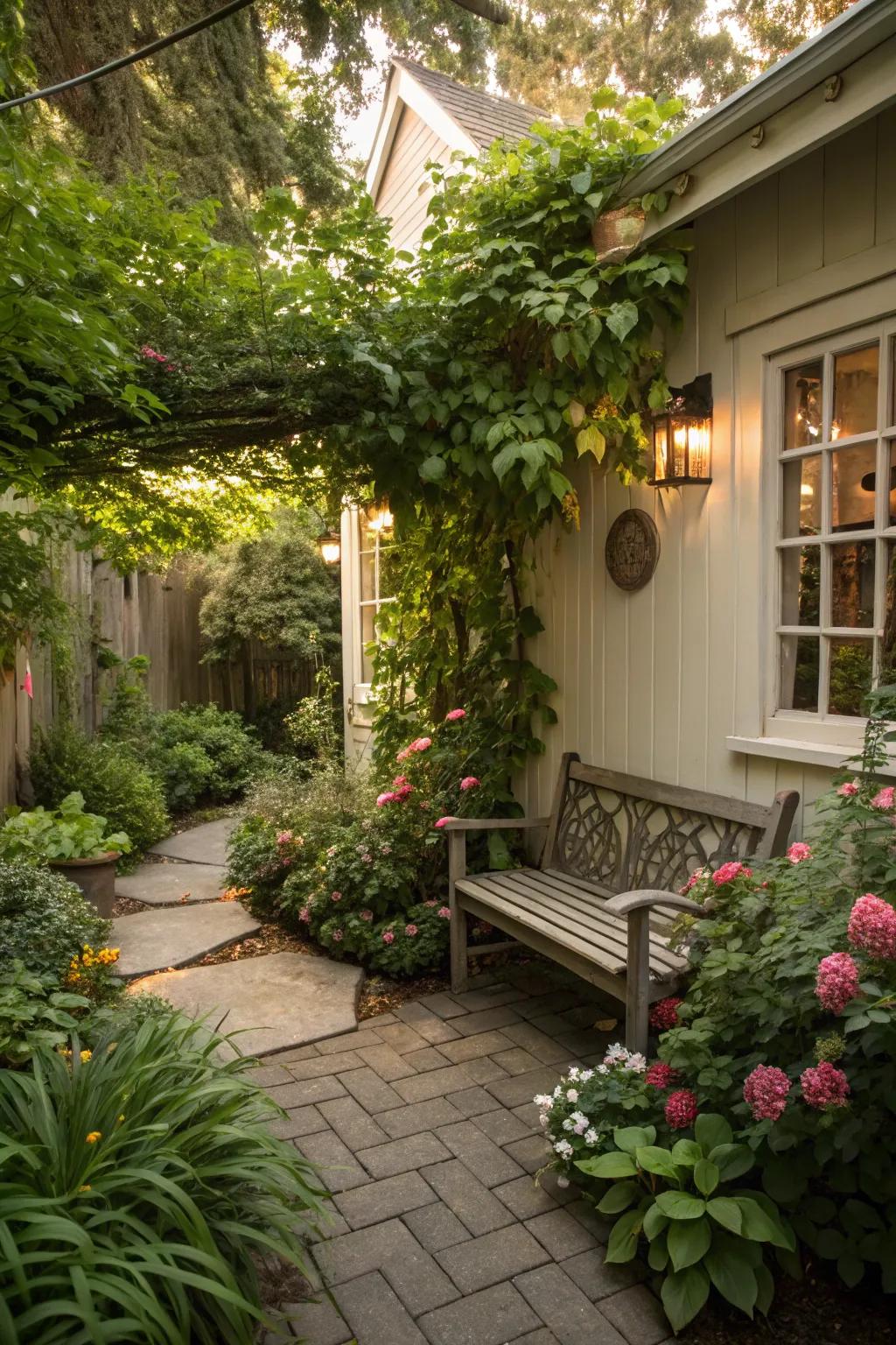 Cozy corners invite relaxation and solitude.